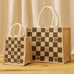 Bolsa de Yute para Almuerzo y Lonchera Personalizada en Tamaño y Color para Exportación - Product Image 1