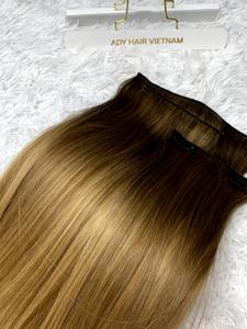 Extensions Remy vietnamiennes Clip-in Style Healthy Wave Bundle Texture droite naturelle Extensions de cheveux humains de haute qualité - Product Image 2