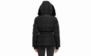 Veste d'hiver pour femme, veste d'automne-hiver pour femme, imprimé animal, imperméable, en polaire, col montant, manches longues, fermeture éclair - Product Image 5