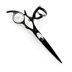 Ciseaux pivotants professionnels en acier inoxydable OEM, lame tranchante, poignée ergonomique pour droitiers, outil de coupe de cheveux, prix d'usine - Product Image 1