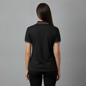Camiseta polo de manga corta para mujer al por mayor de alta calidad, ecológica, transpirable, informal, estilo hip hop, para golf. - Product Image 2