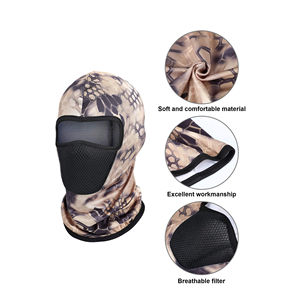 Pasamontañas Ligero de Nylon para Deportes, Estilo Y2K, Protección Facial Completa, Resistente al Viento, para Clima Frío y Actividades al Aire Libre - Product Image 4