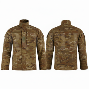Diseño de Logotipo Personalizado OEM ODM, Camisa de Camuflaje Resistente, Manga Larga, con Bolsillos, Nuevo Estilo, Uniforme, Chaquetas de Tela Transpirable para Exteriores - Product Image 4