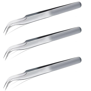 แหนบต่อขนตา CLASTY INSTRUMENTS สีตามสั่ง ปลายไฟเบอร์ป้องกันไฟฟ้าสถิต แหนบต่อขนตาแบบวอลลุ่ม บรรจุภัณฑ์สั่งทำได้ - Product Image 5