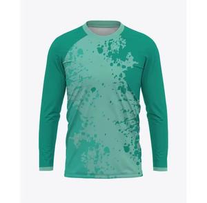 ชุดกีฬา 100% เสื้อฟุตบอลชายชั้นนำ ชุดฝึกซ้อม กางเกงขาสั้นแห้งเร็ว - Product Image 1