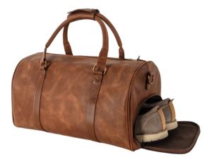 Sac de Voyage Weekender en Cuir Crazy Horse Vintage Personnalisé Style Duffle Fournisseur en Gros OEM/ODM Marque Privée Robuste et Authentique - Product Image 3
