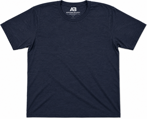 Camiseta de Manga Corta Casual para Hombre, Marca AMY, 100% Algodón, Corte Regular, Lisa, con Logotipo Personalizado al por Mayor - Product Image 1