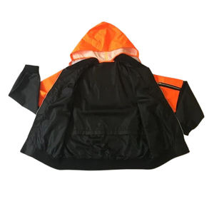 Veste bomber de sécurité légère et imperméable en Oxford, logo personnalisé, vêtements de travail réfléchissants haute visibilité, vêtements professionnels - Product Image 5