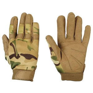 Cuero con Logotipo Personalizado para Guantes, Alta Calidad, Táctico, Transpirable, Ajuste Universal, Fabricante OEM, Proveedor - Product Image 1