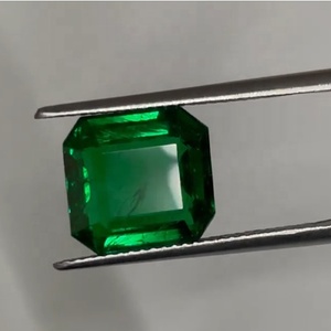 ธรรมชาติ4.85 Cts แปดเหลี่ยมตัดคุณภาพดีแซมเบียมรกตโดย Sadiya นานาชาติ - Product Image 2