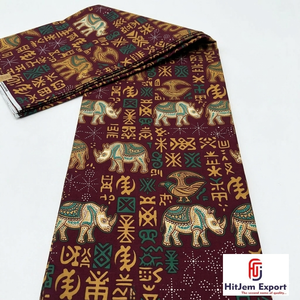 ผ้าพิมพ์ลายแอฟริกันและผ้าแองการาคุณภาพพรีเมียม 100% ผ้าฝ้าย สำหรับแฟชั่นสตรีและงานฝีมือ จัดส่งจากมาลาวี ส่งออก - Product Image 3