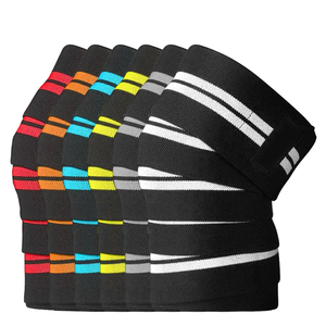 Squat Knee Wraps Men Women Gym Knee Support <b>Strength</b> Compression Elastic <b>Training</b> OEM Supplier - Product Image 1