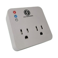 Multiprise électrique avec 2 prises, protection de surcharges, pour multiprise, tension, nouveauté