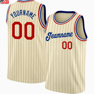 เสื้อบาสเก็ตบอลแขนกุดลายทางสีชมพู พิมพ์ชื่อทีมตามสั่ง 00 ระบายเหงื่อได้ดี 180 กรัม เสื้อกล้ามตาข่ายสำหรับผู้ใหญ่แบบยูนิเซ็กซ์ - Product Image 6
