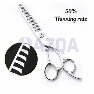 Wholesale High Quality Japanese Stainless Steel Salon Barber Shears Professional <b>Thinning</b> <b>Hair</b> Cutting <b>Scissors</b> - Product Image 5