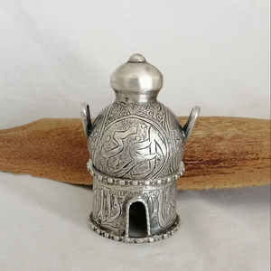 Modern Artistic Metal <b>Bakhoor</b> Burner Incense Holder For <b>Oud</b> Fragrance Living Room Interior Accent Decoration - Product Image 1