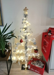 New design black antique ideal size Twinkle christmas <b>tree</b> handcrafted from solid mild steel and finished with clear lacquer - Product Image 5