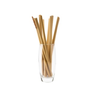 Natural and Organic Eco-friendly Bamboo <b>Straw</b> with Customized logo Cocobowl and Spoons - Product Image 3