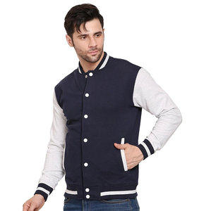 Hot Selling Custom Men's Formal Winter Varsity <b>Jackets</b> with Stand Collar Long Sleeves Breathable & Eco-Friendly - Product Image 6