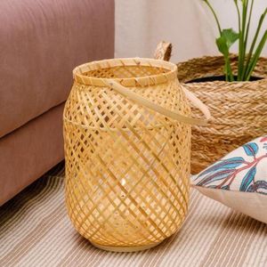 Vietnam Handmade Outdoor Natural <b>Bamboo</b> <b>Lantern</b> Eco-friendly Durable Hand-painted Wholesale for Home Garden Hotel Decoration - Product Image 5