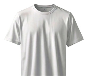 Camiseta Nueva de Cuello Redondo y Manga Corta para Hombre, Personalizada con Divertida Cara Sonriente, Impresión 3D, Estilo Hip Hop, Tejido de Punto de 180 Gramos - Product Image 1