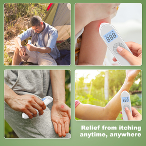 Xách tay có thể sạc lại kỹ thuật số <span class=keywords><strong>Bug</strong></span> cắn reliever muỗi côn trùng cắn cứu trợ healer với LED hiển thị côn trùng Sting và cắn cứu trợ - Product Image 2