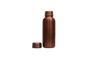 BOTELLA DE AGUA DE COBRE DE 1000 ML, PREMIUM, ARTESANAL, CON ACABADO ANTIGUO, BOTELLA DE AGUA DE COBRE PULIDO, PESO 0.290 KG - Product Image 2
