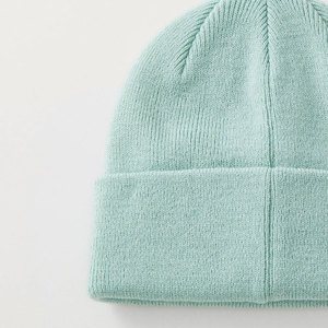 Wholesale Low MOQ Best Price Custom Plain Dyed Beanies <b>Cap</b> Autumn <b>Winter</b> Warm High Quality Knitted Beanies - Product Image 4