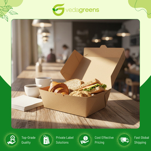 Cajas de Papel Desechables y Reciclables de Grado Alimenticio Premium, Fabricadas en India, para Envasado de Alimentos y Bebidas - Product Image 2