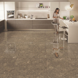 Grey Willan Marble Look Polished Porcelain Tiles 800x1600mm Acid-Resistant Antibacterial Non-Slip Elegant Floor Wall Interior - Product Image 1