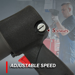 Llave de Impacto Neumática de Doble Martillo de 1/2\", 450 pies/lb de Torque Máximo, OEM para Fijación y Aflojamiento Eficientes, 8000 RPM, Herramienta Neumática de Taiwán - Product Image 2