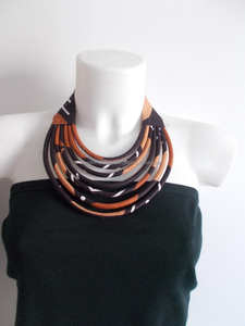 Gargantilla de bordado de cuentas de cristal hecha a mano de lujo Pieza de joyería elegante para desfiles de moda, recepciones y celebraciones culturales - Product Image 6