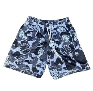 Logo personnalisable Short de basket-ball américain Sports Double maille respirant lâche entraînement fitness course short sec de vitesse - Product Image 1