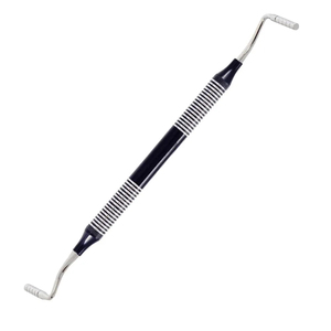 Instruments de pont osseux Trinovo : Cuillère à détartreur manuelle, poussoir en acier inoxydable réutilisable, certifié CE Classe I, pour nettoyage et restauration dentaire - Product Image 5