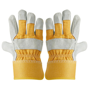 Gant de sécurité industriel durable en cuir fendu, anti-chimique, antidérapant, antistatique, sans silicone - Product Image 4