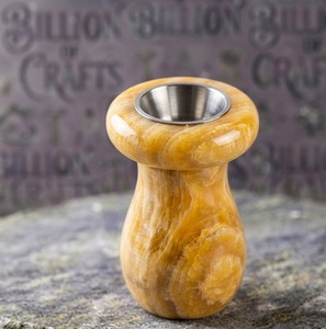 Quemador de Incienso Moderno de Resina, Porta Incienso Oud con Taza de Acero, Diseño Resistente al Calor - Product Image 4
