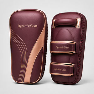 DYNAMIC GEARS - Bolsa de Boxeo Profesional Personalizada, Almohadillas de Entrenamiento para Patadas, Cuero PU, Cierre de Gancho y Bucle, Impresión Digital - Product Image 4