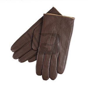 2024 Customized Professional Full Finger Breathable Winter Leather <b>Gloves</b> Wholesale OEM ODM Pakistan Winter Casual Outdoor Party - Product Image 3