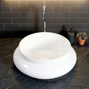 Vistaar High Quality Ceramic <b>Table</b> Top Wash Basin Modern Designer Sanitary Ware For Hospital Mall Villa Project Export - Product Image 3