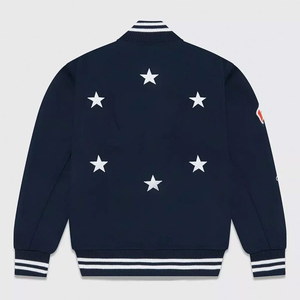 Veste universitaire personnalisée, streetwear haut de gamme, style hockey, édition limitée, vêtements d'extérieur pour hommes, Toronto Maple Leafs, bleu, fermeture à boutons pression - Product Image 3