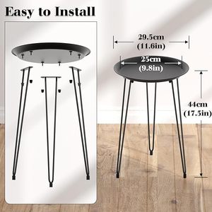 Trusted Manufacturer Iron Planter Stand With Clean Lines Suitable For Modern Interior Design And Decorative Plant Display - Product Image 4