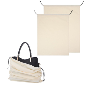 Amana Textiles Cotton Canvas <b>Draw</b> <b>String</b> Dust <b>Bag</b> for Purse and Handbags Customizable Wholesale Production for Retail Gifting - Product Image 2