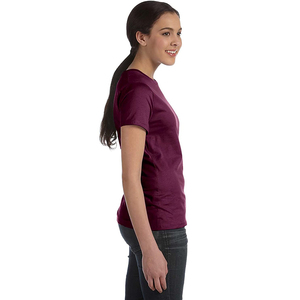 Camiseta extragrande para mujer, holgada, moderna, estilo urbano, cuello redondo, tela de jersey de algodón suave. - Product Image 3