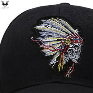 Casquettes de camionneur classiques réglables noires avec broderie, légères en polyester, taille unique 56-58 cm, pour la plage et les activités de plein air - Product Image 3