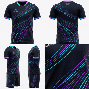 Maillot et short d'entraînement de basketball personnalisés, respirants, vêtements de sport athlétiques, style streetwear moderne, équipement d'équipe MALUZA INDUSTRIES - Product Image 6