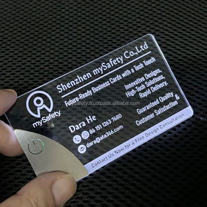 Tarjetas de Visita NFC LED Personalizadas, Tarjetas de Plástico Laminadas con Película Impresa Digital UV, Etiquetas Holográficas con Video, Impresión de Logotipos - Product Image 5