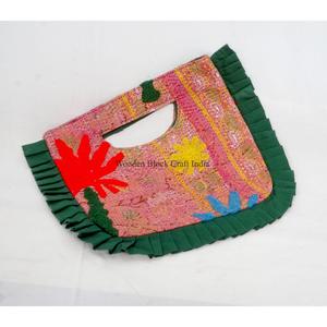 Hermosa Bolsa de Hombro Tipo Clutch de Diseño Bohemio para Mujer, Hecha a Mano, Ligera, Grande, para Viajes Diarios - Product Image 4