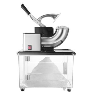 Tritaghiaccio Elettrico Commerciale 350W, Macchina per Ghiaccio Tritato 661LBS/H con 4 Lame, 2000 Giri/min, Funzione Coni di Neve in Acciaio Inossidabile - Product Image 1