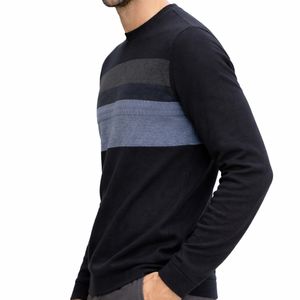 เสื้อสเวตเชิ้ตคอกลมผู้ชาย แขนยาว ผ้าฝ้ายฟลีซ 100% สไตล์ลำลอง สำหรับฤดูใบไม้ร่วง แฟชั่นสตรีทแวร์ กันน้ำ ระบายอากาศได้ดี - Product Image 3