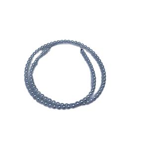 Collar de Perlas Naturales de 9-10 mm al por Mayor del Fabricante, Azul Eléctrico con Ligeras Imperfecciones, Caja de Regalo Incluida - Product Image 5
